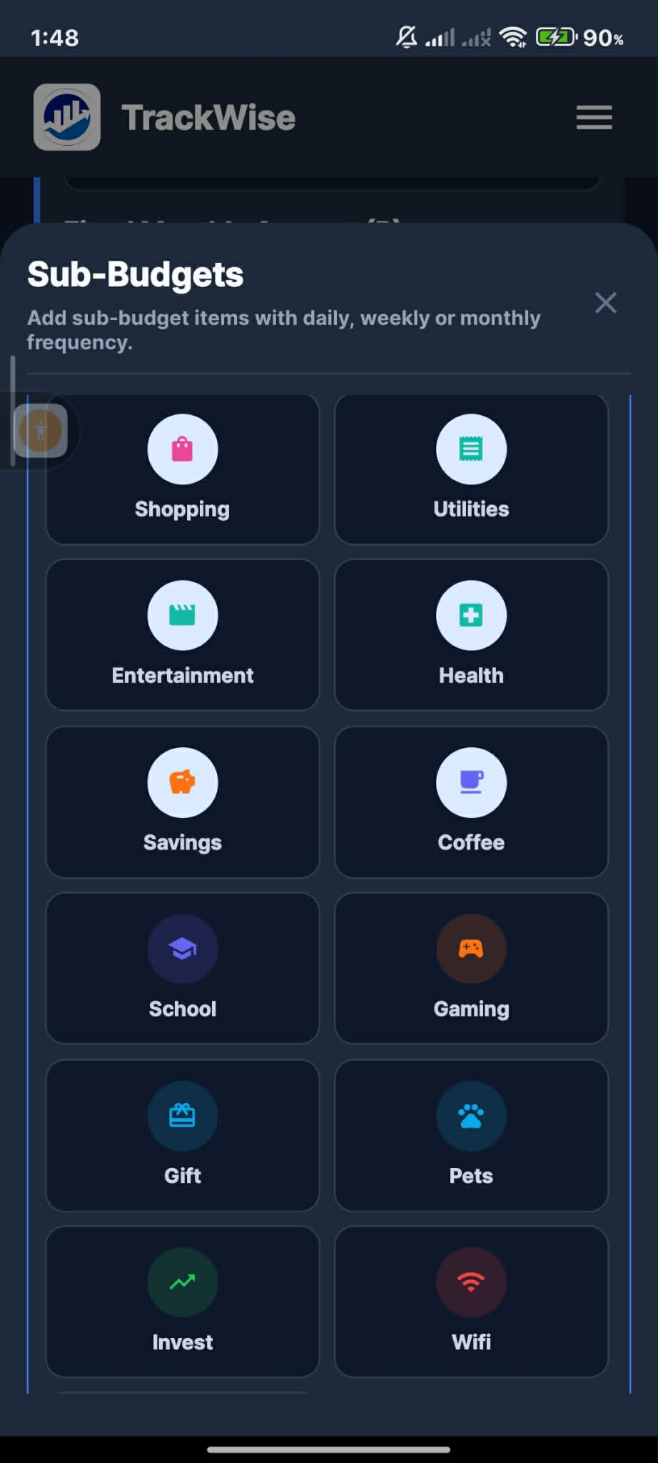 Inventory System - Screen 2